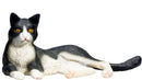 Mojo Farmland Liggende Kat Zwart/Wit - 387367