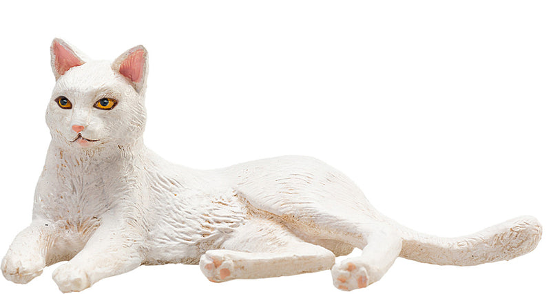 Mojo Farmland Liggende Kat Wit - 387368