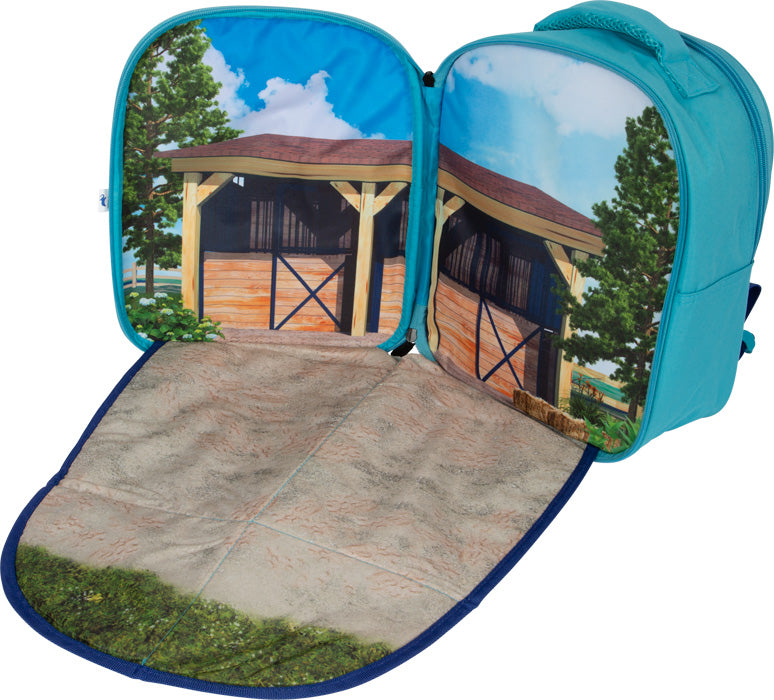 Animal Planet 3D Rugzak Speelset - Paardenstal