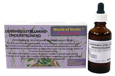 World Of Herbs Fytotherapie Uitblijven Loopsheid 50 ML