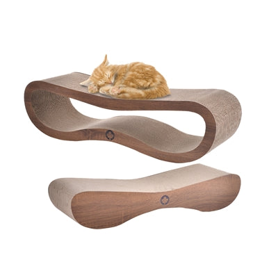 Canadiancat Company Krabplank Set Orbit / Satellite 2.0 Bruin 84X24X23 CM