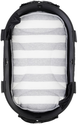 Airbuggy Mat Voor Dome2 Sm Streep Grijs / Wit 48X28 CM