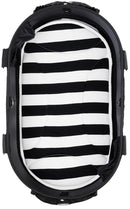 Airbuggy Mat Voor Dome2 Sm Streep Zwart / Wit 48X28 CM