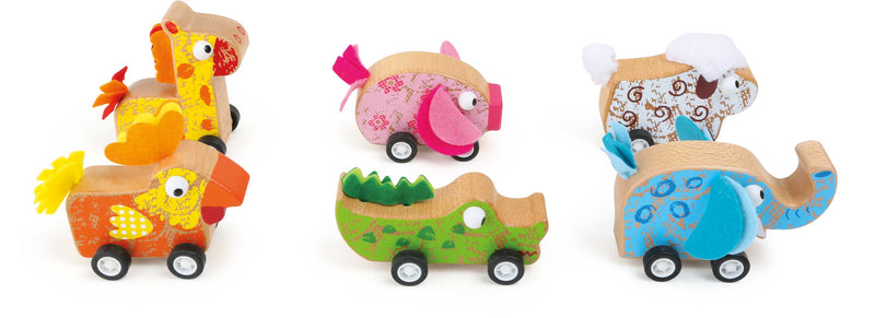 Pull-back Dieren Display