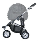 Airbuggy Frame Dome2 Set Zilver SMALL