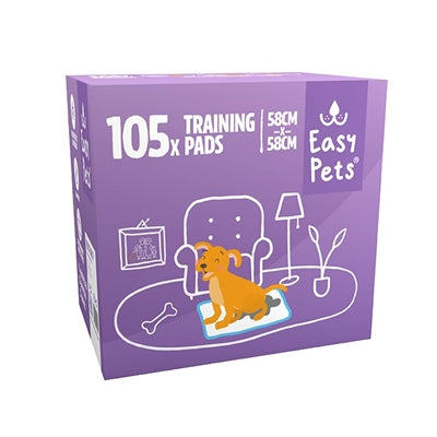 Easypets Puppy Training Pads 58X58 CM 105 ST