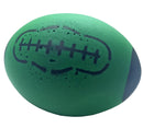 Foam rugby bal groen 24.5*18 cm