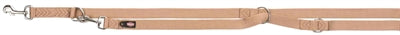 Trixie Hondenriem Premium Verstelbaar Nylon Karamel Beige 200X2 CM