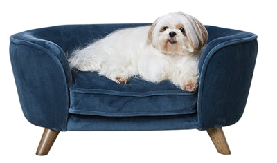 Enchanted Hondenmand / Sofa Romy Peacock Blauw 67,5X40,5X30,5 CM