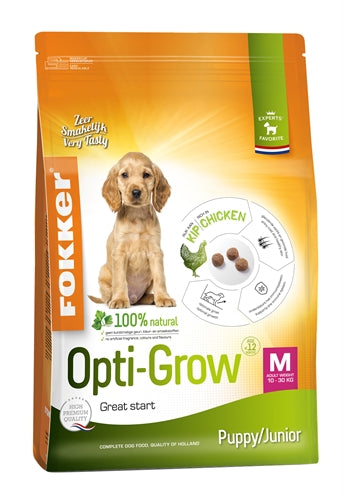 Fokker Opti-grow Puppy / Junior Medium 2,5 KG