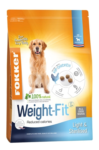 Fokker Weight-fit Light / Sterilised 2,5 KG