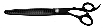 Optimum Professional Effileerschaar Enkel Zwart 25 TANDEN 20 CM