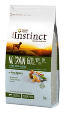 Zzztrue Instinct No Grain Medium Adult Salmon 2 KG