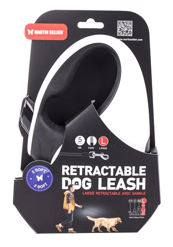 Martin Sellier Rollijn 2 Soft Tape Zwart L 5 MTR TOT 50 KG