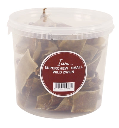 I Am Superchew Small Wild Zwijn 1 KG 5,5 LTR