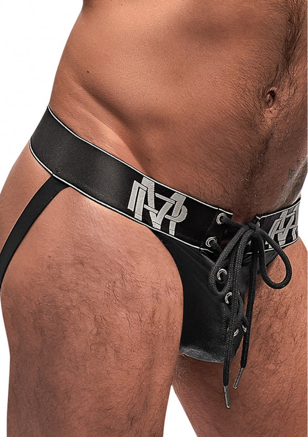 Vetersluiting Jock - Zwart - S/M