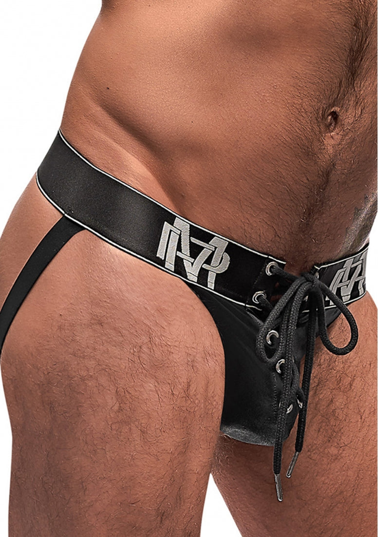 Vetersluiting Jock - Zwart - S/M