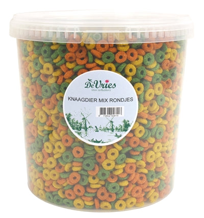 De Vries Knaagdier Mix Rondjes 2 KG