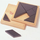 Tangram blank hout in doos 13x13cm340742