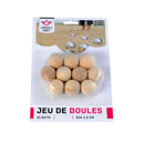Houten Jeu de Boules Buts, 10st.