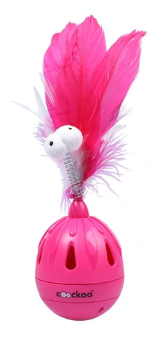 Coockoo Cattoy Tumbler Tuimelaar Roze 7X7X19,5 CM