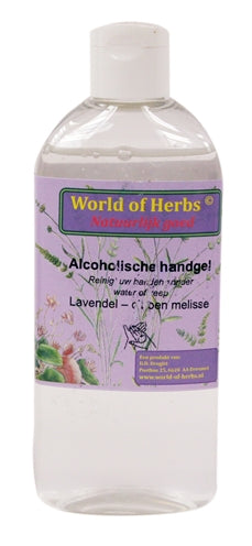 Zzzdierendrogist Desinfecterende Handgel Lavendel / Citroen Melisse 250 ML