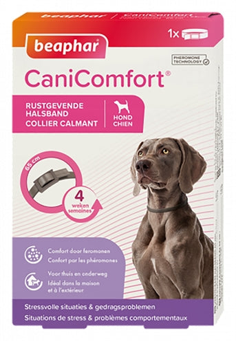 Beaphar Canicomfort Rustgevende Halsband Volwassen Hond 65 CM