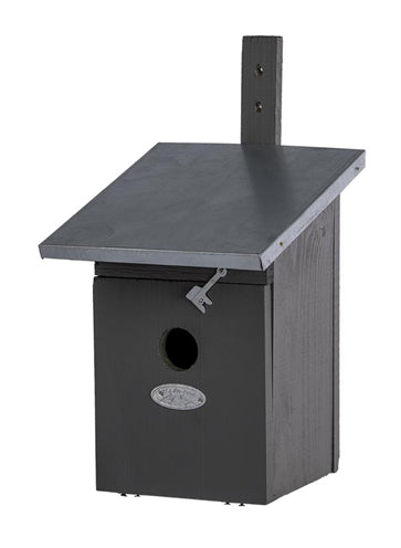 Nestkast Koolmees Grijs 21,5X17,5X33 CM