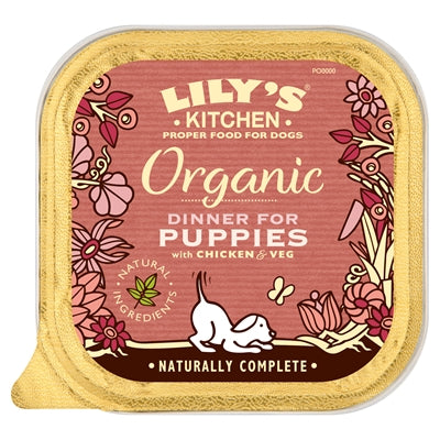 Lily's Kitchen Dog Puppy Organic Dinner 11X150 GR