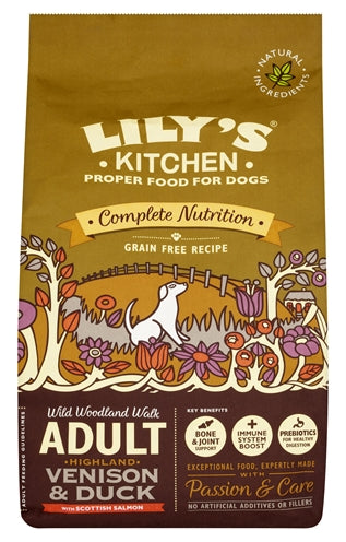 Lily's Kitchen Dog Adult Duck / Salmon / Venison 2,5 KG