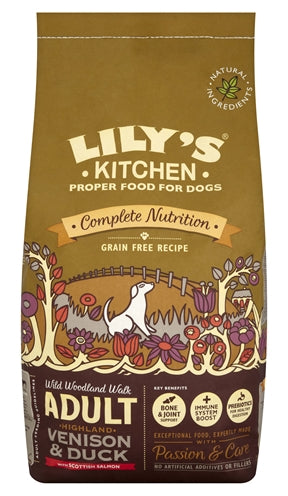 Lily's Kitchen Dog Adult Duck / Salmon / Venison 7 KG