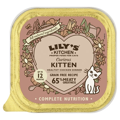 Lily's Kitchen Cat Kitten Smooth Pate Chicken 19X85 GR