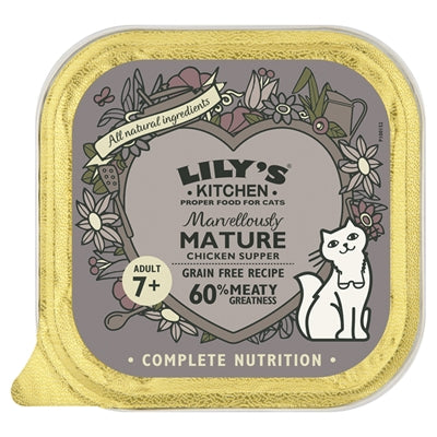 Lily's Kitchen Cat Mature Smooth Pate Chicken 19X85 GR