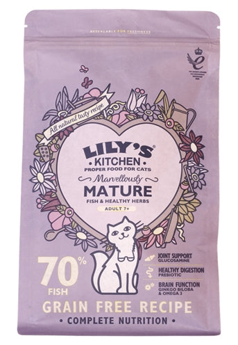 Lily's Kitchen Cat Senior Fish / Turkey Recipe 800 GR