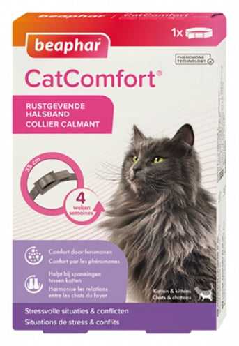 Beaphar Catcomfort Rustgevende Halsband 35 CM