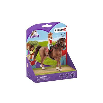 Schleich Paardenclub Hannah en Cayenne