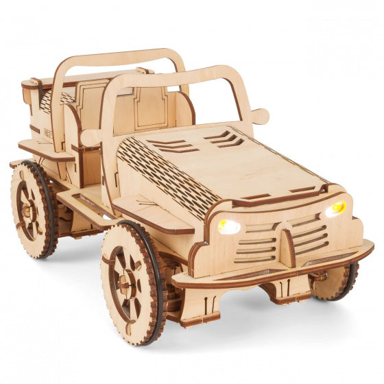 houten-modelbouw 3D RC Buggy 35 cm 155-delig