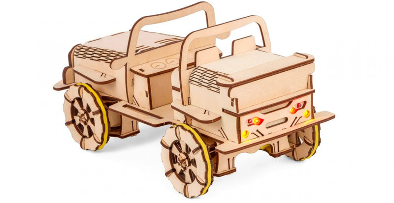 houten-modelbouw 3D RC Buggy 35 cm 155-delig