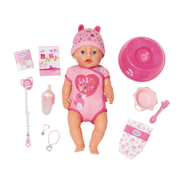 Baby Born Soft Touch Meisje met Accessoires