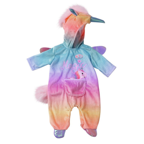 Baby Born Regenboog Eenhoorn Romper Assorti