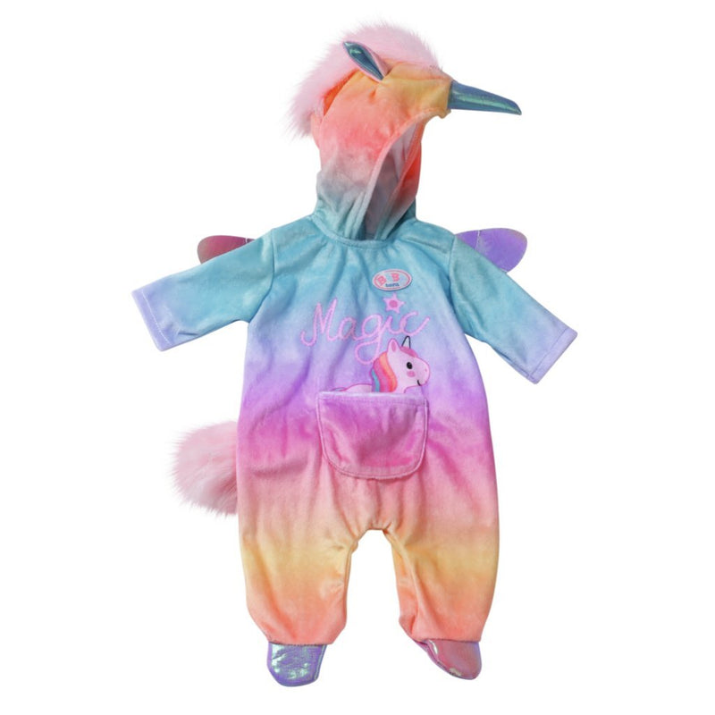 Baby Born Regenboog Eenhoorn Romper Assorti