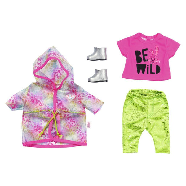 Baby Born Trendy Regenboog-Outfit 6-delig