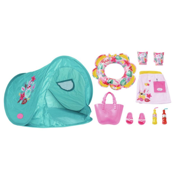 Baby Born Strandset 10-delig