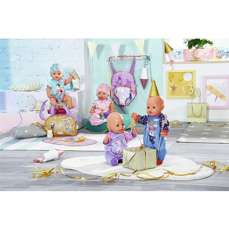 Baby Born Happy Birthday Romper Assorti