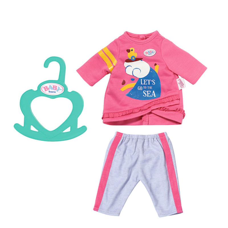 BABY born Little Casual Outfit roze