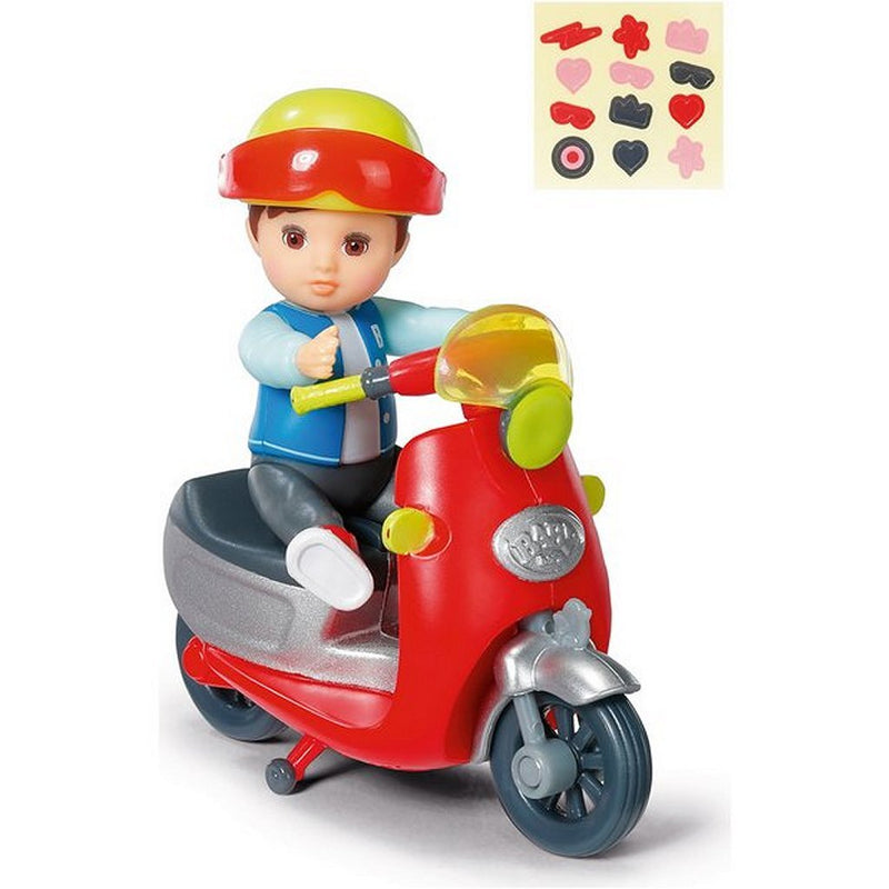 Baby Born Mini Speelset Scooter Rijden