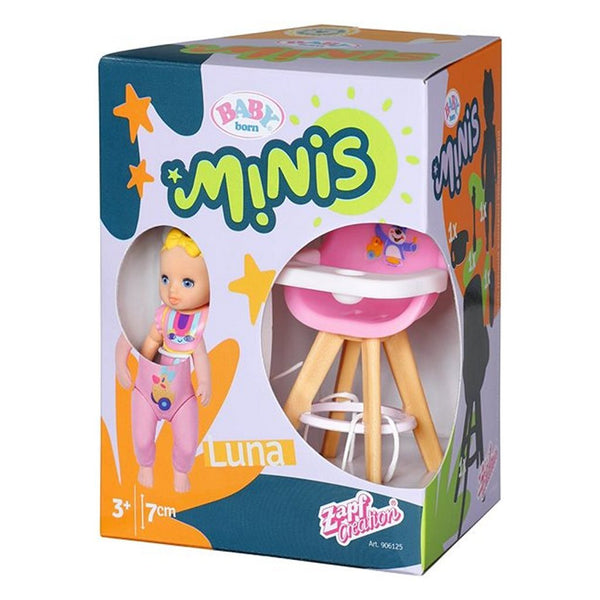 Baby Born Mini Speelset Eetstoel