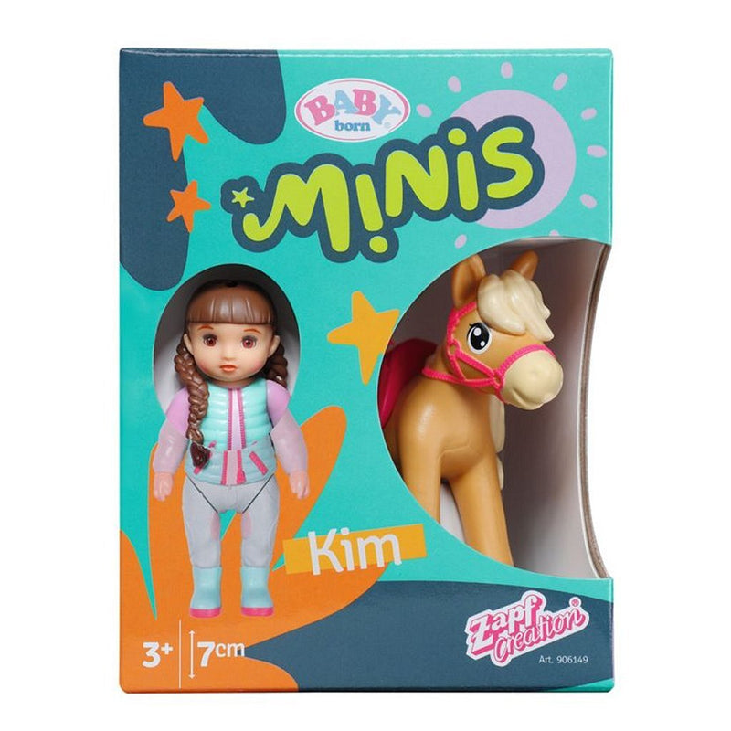 Baby Born Mini Speelset Paardrijden