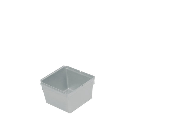 Keeeper Pepe Ladebakje 8x8x5cm - zilver