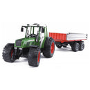 Bruder 2104 Tractor Fendt 209 Met Aanhanger